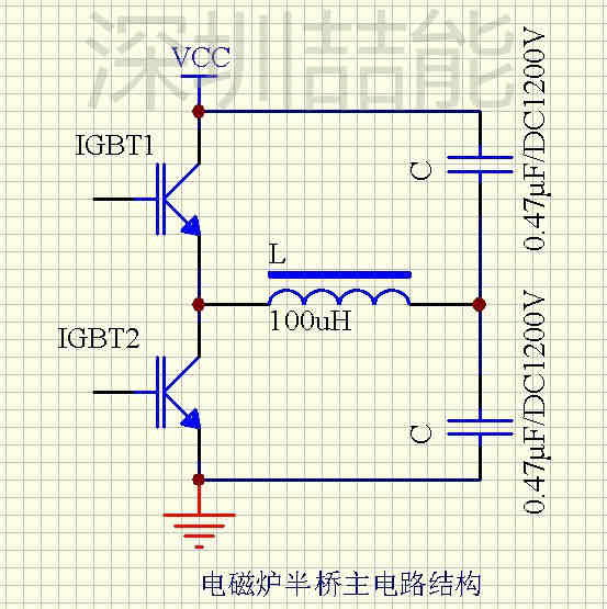 電磁加熱器電路結(jié)構(gòu)